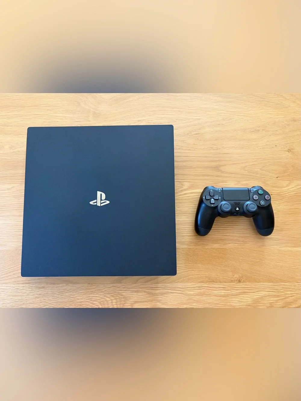 Sony PS4 Pro PlayStation 4 Pro in Jet Black with Controller + Call of Duty WWII